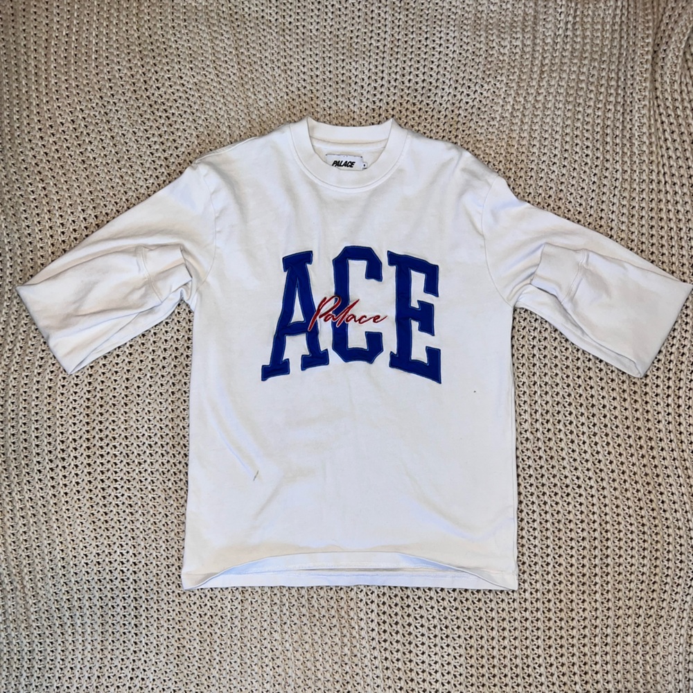 PALACE White Long Sleeve Shirt